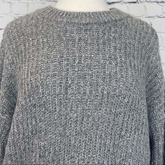 Oversized Crewneck Tunic Sweater - Picture 4 of 5